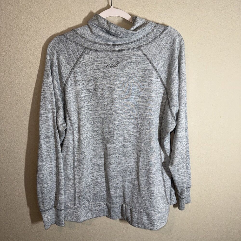Kuhl Women’s Cowl Neck Sweatshirt Gray - Picture 3 of 6